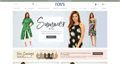 Desktop Screenshot of foxs.com